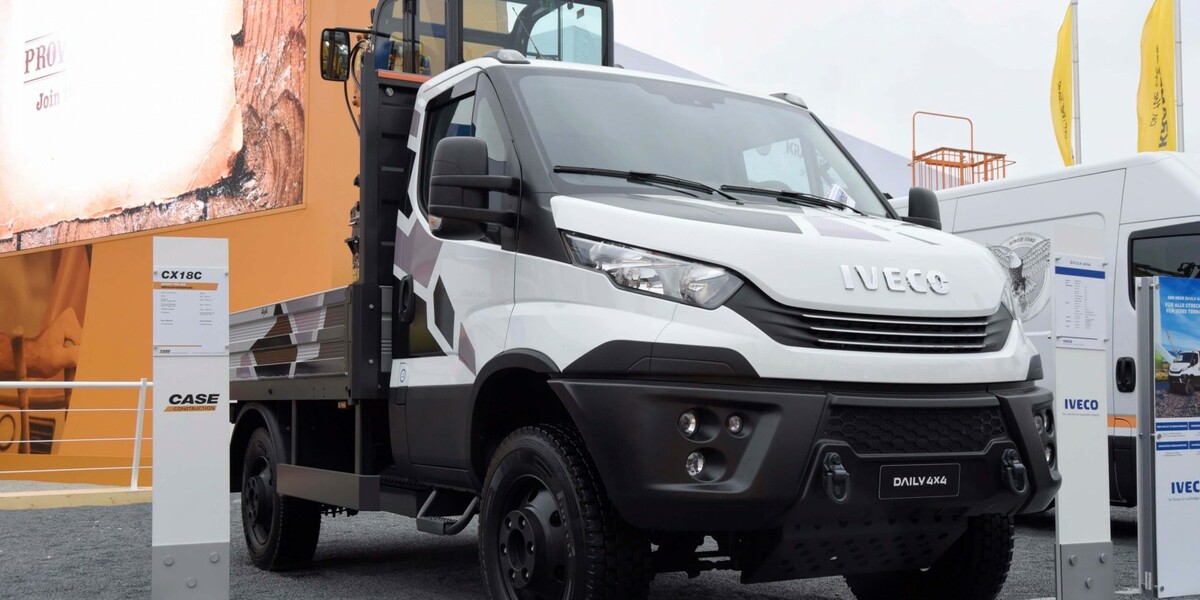 IVECO pedstavilo na veletrhu Bauma 2019 vozy pro stavebn prmysl